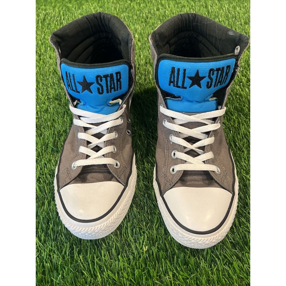 Converse Chuck Taylor All Star Mid Men sz 12 Padded Puffy Collar Gray 135608F